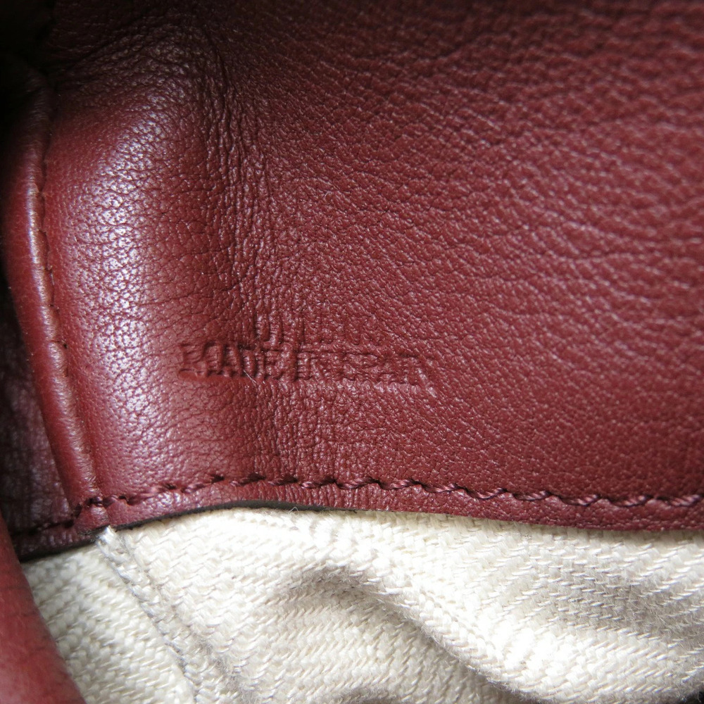 Loewe One Shoulder Hobo Logo Shoulder Bag Leather - Picture 7 of 11